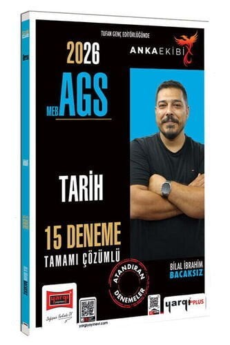 2026 MEB-AGS Anka Ekibi Tarih Tamamı Çözümlü 15 Deneme Yargı Yayınları