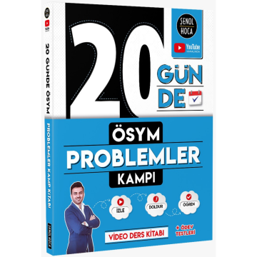20 Günde ÖSYM Problemler Kampı Şenol Hoca (İadesiz)
