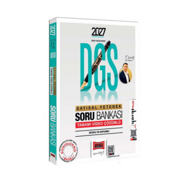 Yargı Yayınları 2027 DGS Sayısal Yetenek Tamamı Video Çözümlü Soru Bankası Deniz Atalay