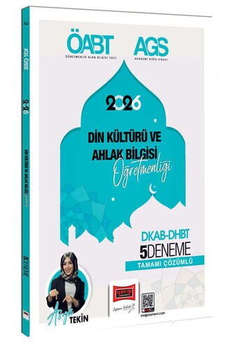 2026 ÖABT MEB-AGS DKAB-DHBT Din Kültürü ve Ahlak Bilgisi Öğretmenliği Tamamı Çözümlü 5 Deneme Yargı Yayınları