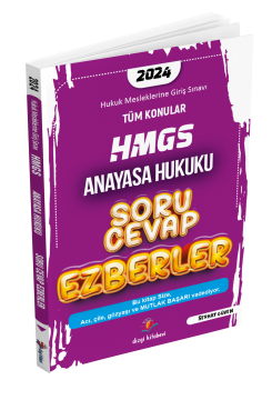 Dizgi Kitap HMGS Anayasa Hukuku Soru Cevap Ezberler 2024