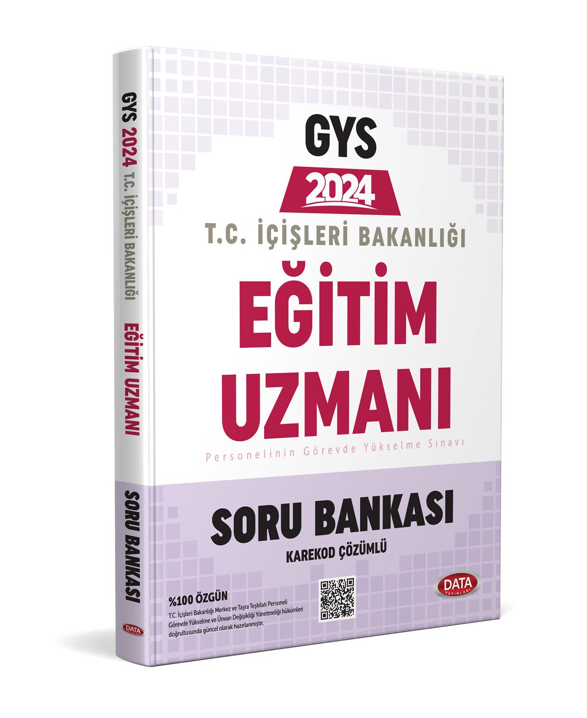 T.C. İçişleri Bakanlığı Eğitim Uzmanı GYS Soru Bankası - Karekod Çözümlü Data Yayınları