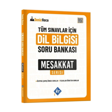 KR Akademi Deniz Hoca Tüm Sınavlar İçin Meşakkat Serisi Dil Bilgisi Soru Bankası