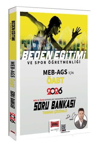 Yargı Yayınları 2026 ÖABT MEB-AGS Beden Eğitimi ve Spor Öğretmenliği Tamamı Çözümlü Soru Bankası