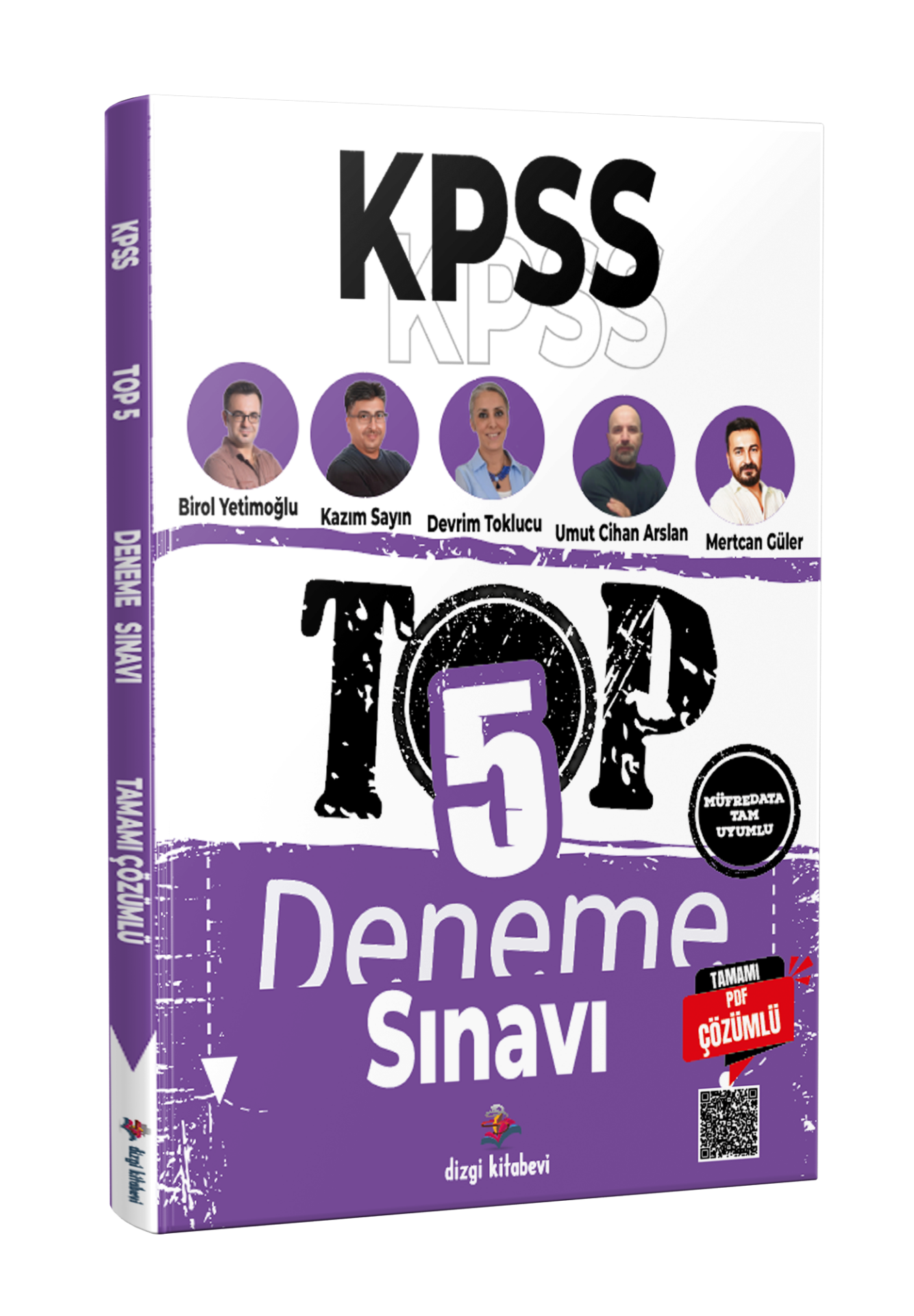 Dizgi Kitap 2026 KPSS TOP 5 Tamamı PDF Çözümlü Fasiküller Halinde 5 Deneme Sınavı