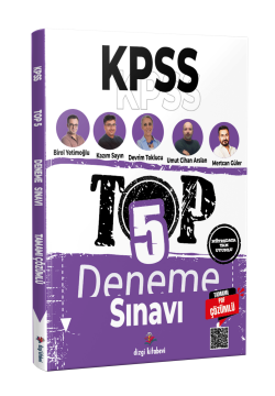 Dizgi Kitap 2026 KPSS TOP 5 Tamamı PDF Çözümlü Fasiküller Halinde 5 Deneme Sınavı