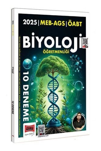 2025 MEB AGS ÖABT Biyoloji Öğretmenliği 10 Deneme (Mustafa Ayaz) Yargı Yayınları