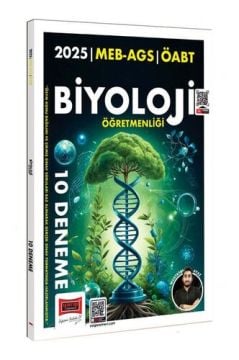 2025 MEB AGS ÖABT Biyoloji Öğretmenliği 10 Deneme (Mustafa Ayaz) Yargı Yayınları