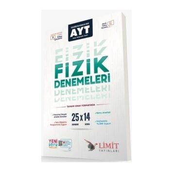 Limit Yayınları AYT Fizik 25 x 14 Denemeleri