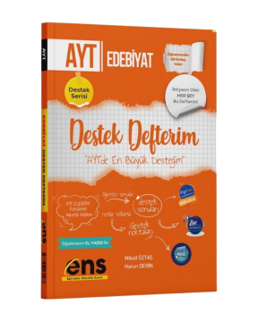 ENS Yayınları AYT Türk Dili ve Edebiyatı Destek Defterim