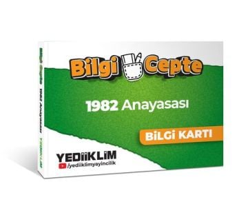 Yediiklim Yayınları Bilgi Cepte 1982 Anayasası Bilgi Kartı (Soru-Cevap)