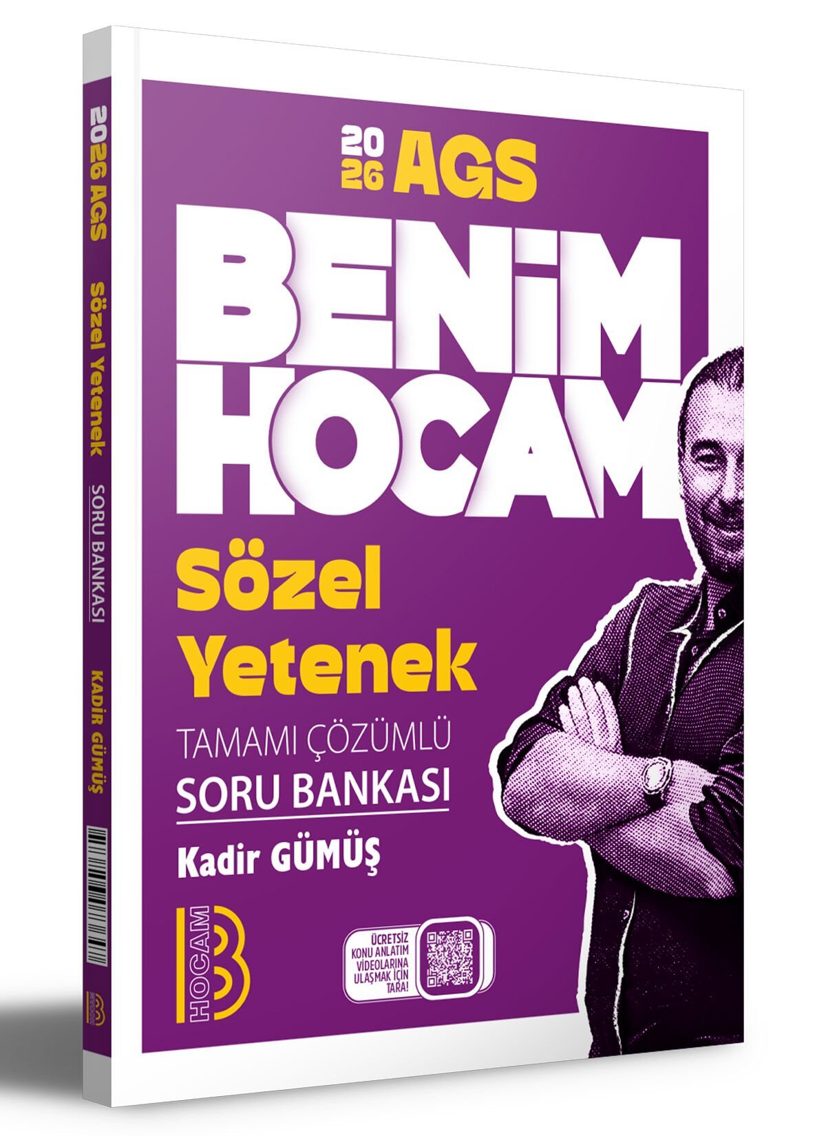 2026 AGS Sözel Yetenek Tamamı Çözümlü Soru Bankası Benim Hocam Yayınları