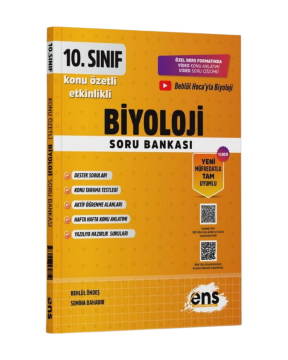 ENS Yayınları 10. Sınıf Biyoloji Etkinlikli Soru Bankası