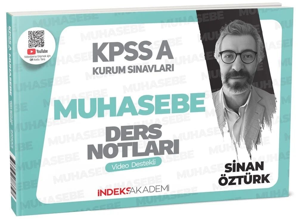 İndeks Akademi KPSS A Grubu Muhasebe Video Ders Notları - Sinan Öztürk  İndeks Akademi Yayıncılık