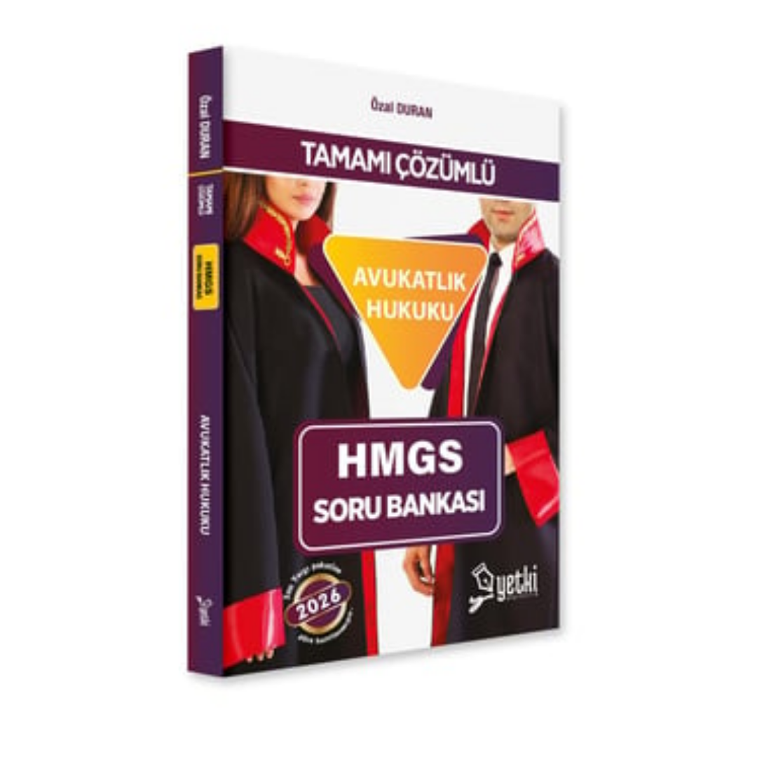 2026 Hmgs Avukatlık Hukuku Soru Bankası Yetki Yayınları