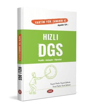 Vaktim Yok Zamanım Az Diyenler İçin Hızlı DGS Data Yayınları
