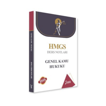 2026 HMGS Genel Kamu Hukuku Hakimlik Ders Notları Yetki Yayınları