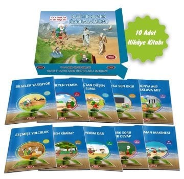 3. ve 4. Sınıflar İçin Nasrettin Hoca'nın Filozoflarla İmtihanı 10'lu Hikaye Seti Data Yayınları