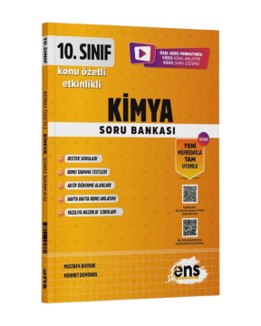 ENS Yayınları 10. Sınıf Kimya Etkinlikli Soru Bankası