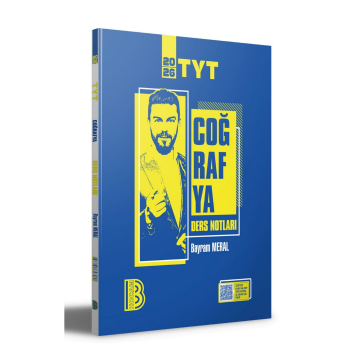 2026 TYT Coğrafya Ders Notları Bayram Meral Benim Hocam Yayınları