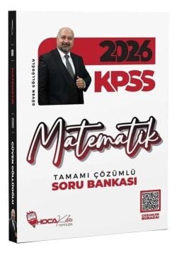 2026 KPSS Matematik Soru Bankası Çözümlü - Güven Göllüoğlu Hoca Kafası Yayınları