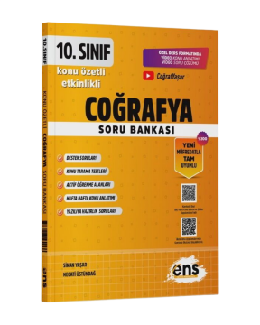 ENS Yayınları 10. Sınıf Coğrafya Etkinlikli Soru Bankası