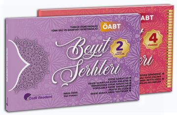 ÖABT Türk Dili Edebiyatı ve Türkçe Beyit Şerhleri Konu Anlatımlı Soru Bankası Seti - Yekta Özdil Özdil Akademi Yayınları