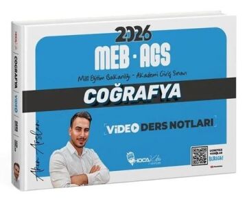 2026 MEB-AGS Coğrafya Video Ders Notları - Akın Arslan Hoca Kafası Yayınları