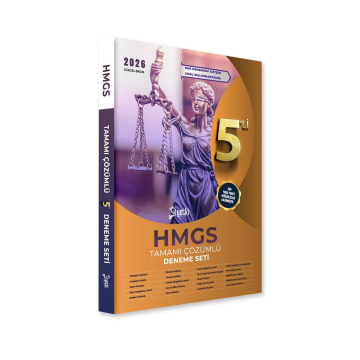 2026 Hmgs Tamamı Çözümlü 5'li Deneme Seti Yetki Yayınları