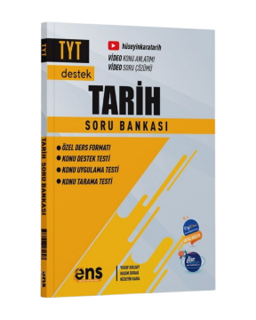 ENS Yayınları TYT Tarih Destek Soru Bankası