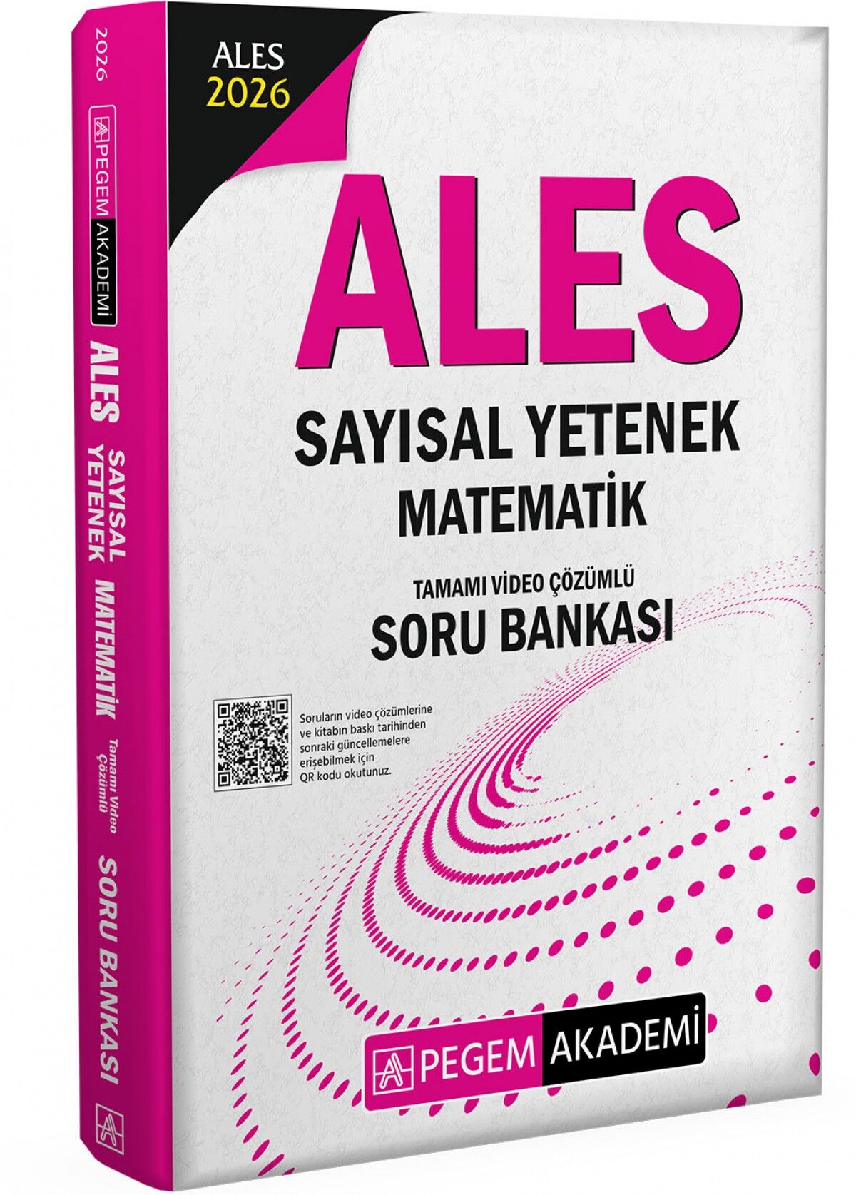 2026 ALES Sayısal Yetenek Matematik Tamamı Video Çözümlü Soru Bankası Pegem Yayınları
