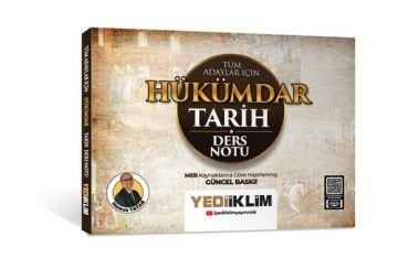 2026 Tüm Adaylar İçin Hükümdar Tarih Ders Notu Yediiklim Yayınları