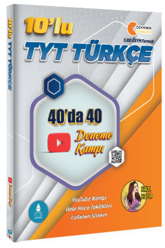KR Akademi Gezgin Türkçe Hale Hoca 10'lu TYT Türkçe 40'ta 40 Deneme Kampı