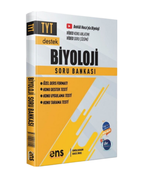 ENS Yayınları TYT Biyoloji Destek Soru Bankası