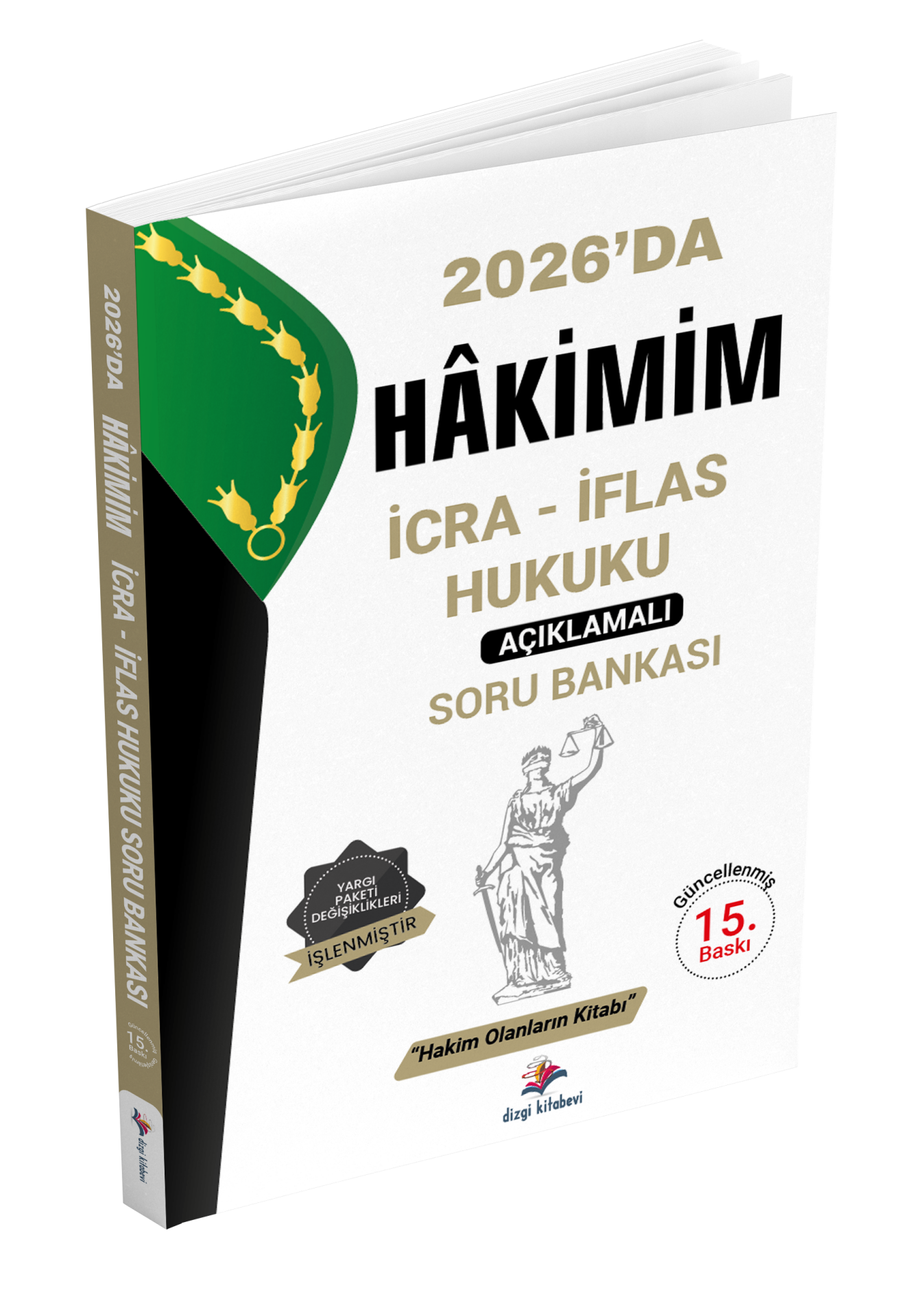 Dizgi Kitap Hakimim İcra İflas Hukuku Açıklamalı Soru Bankası 15. Baskı
