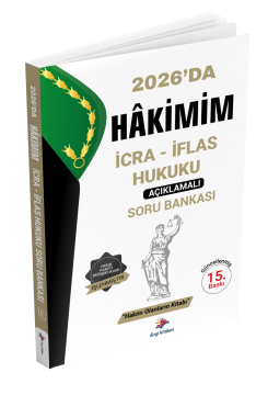 Dizgi Kitap Hakimim İcra İflas Hukuku Açıklamalı Soru Bankası 15. Baskı