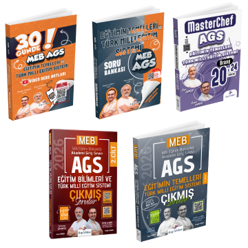 Dizgi Kitap 2026 MEB AGS Eğitimin Temelleri ve Türk Milli Eğitim Sistemi Video Ders Notları & Türk Milli Eğitim Sistemi Soru Bankası & Türk Milli Eğitim Sistemi 20 Deneme & Eğitim Bilimleri ve Türk Milli Eğitim Sistemi Çıkmış Sorular Süper 5'li Set