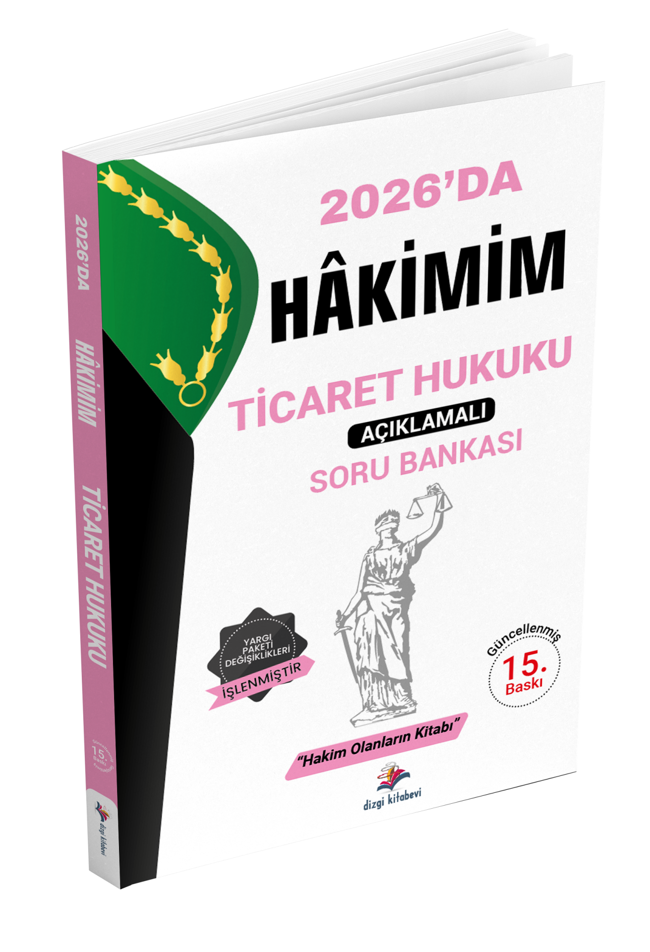 Dizgi Kitap Hakimim Ticaret Hukuku Açıklamalı Soru Bankası 15. Baskı