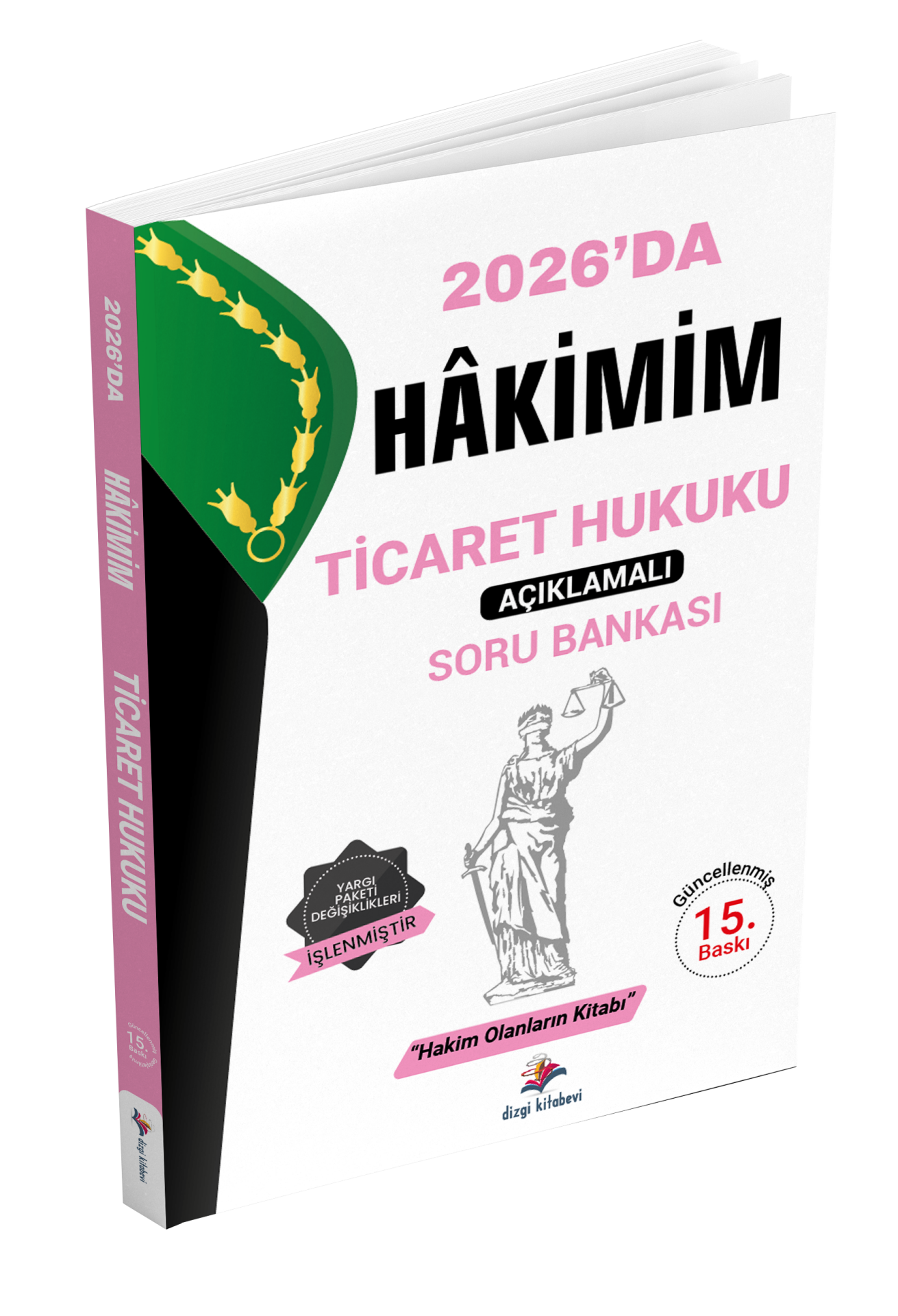 Dizgi Kitap Hakimim Ticaret Hukuku Açıklamalı Soru Bankası 15. Baskı