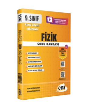 ENS Yayınları 9. Sınıf Fizik Etkinlikli Soru Bankası