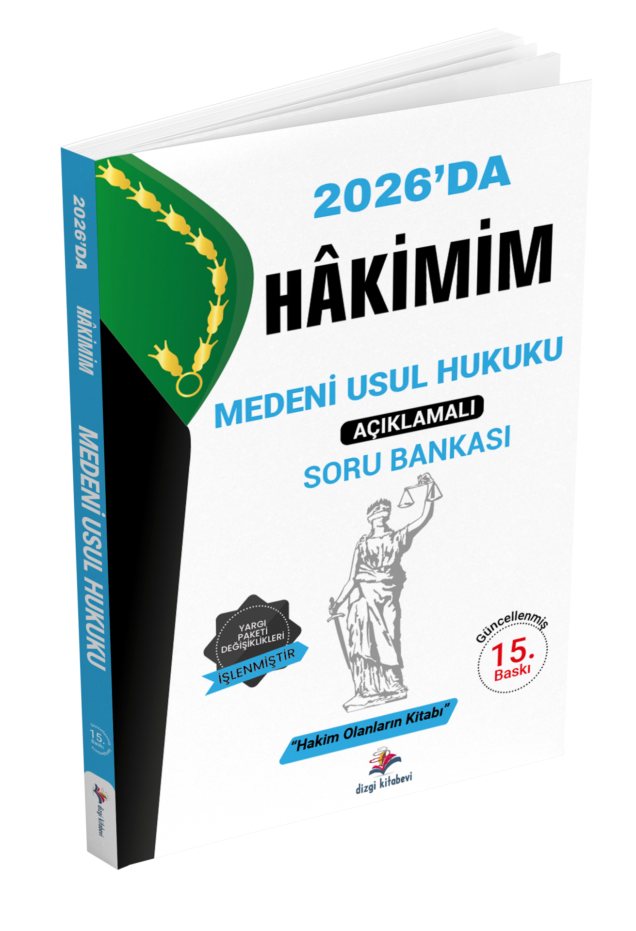 Dizgi Kitap Hakimim Medeni Usul Hukuku Açıklamalı Soru Bankası 15. Baskı