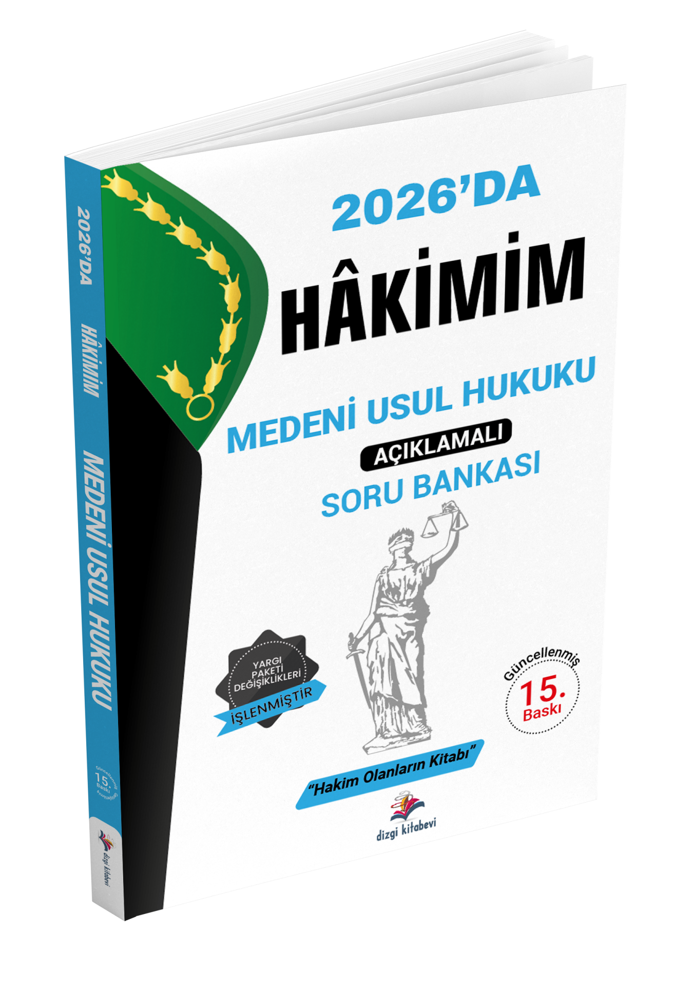 Dizgi Kitap Hakimim Medeni Usul Hukuku Açıklamalı Soru Bankası 15. Baskı