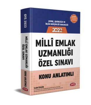 Milli Emlak Uzmanlığı Özel Sınavı Konu Anlatımlı Data Yayınları