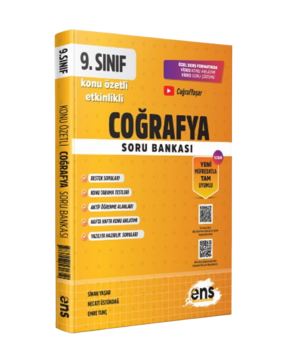 ENS Yayınları 9. Sınıf Coğrafya Etkinlikli Soru Bankası