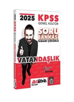 2025 KPSS Genel Kültür Vatandaşlık Tamamı Çözümlü Soru Bankası HocaWebde Yayınları
