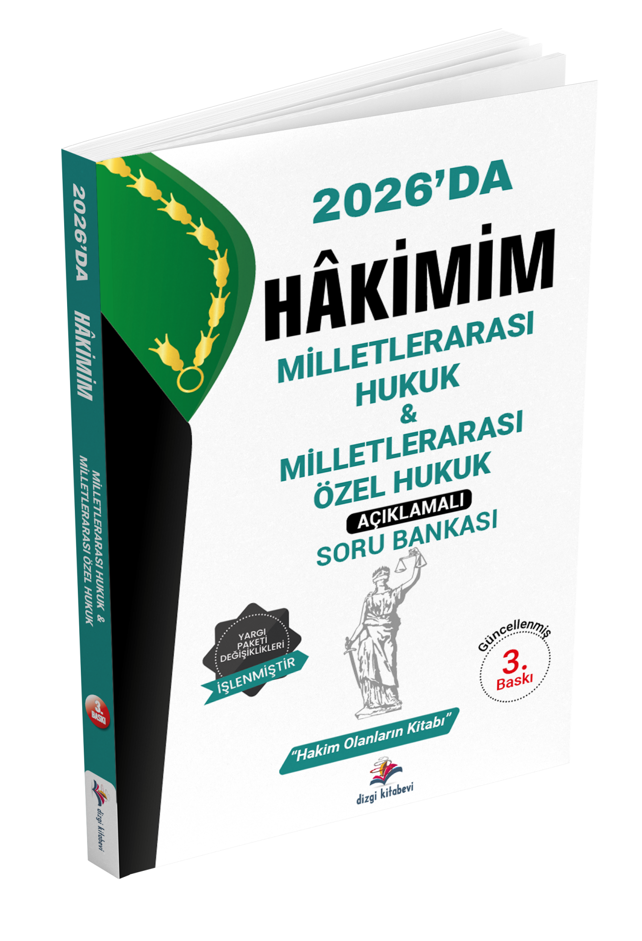 Dizgi Kitap Hakimim Milletlerarası Hukuk & Milletlerarası Özel Hukuk Açıklamalı Soru Bankası 3. Baskı