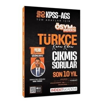 İndeks Akademi Yayıncılık 2026 KPSS MEB-AGS Türkçe ÖSYM nin İndeksi Çıkmış Sorular Son 10 Yıl Konu Konu Çözümlü - Berk Ekici