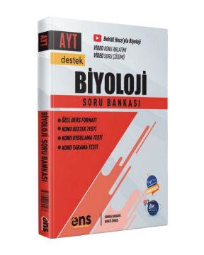 ENS Yayınları AYT Biyoloji Destek Soru Bankası