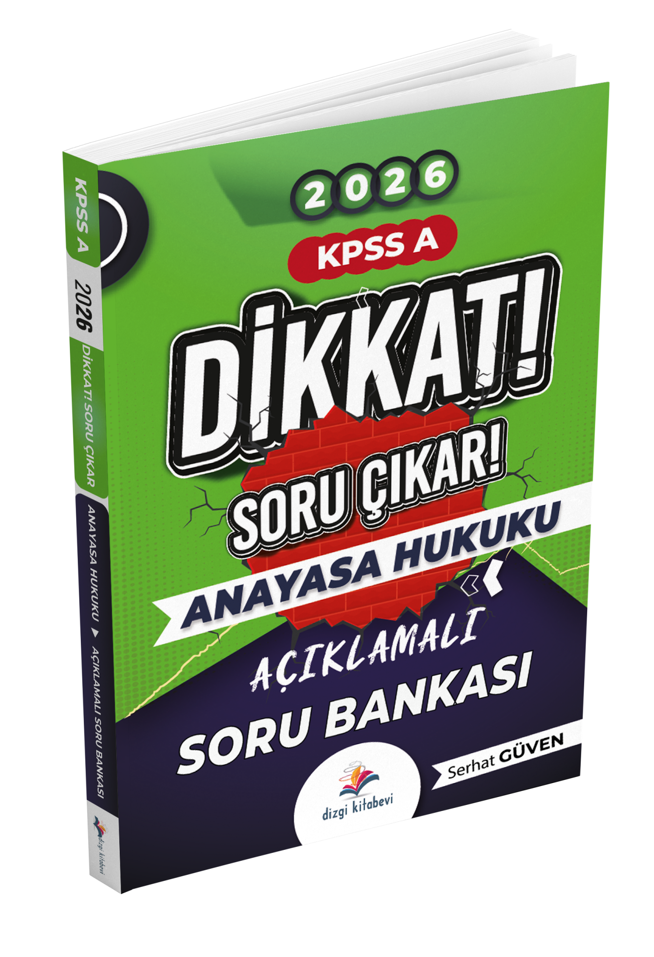 Dizgi Kitap Dikkat Kpss A Anayasa Hukuku Açıklamalı Soru Bankası Serhat Güven