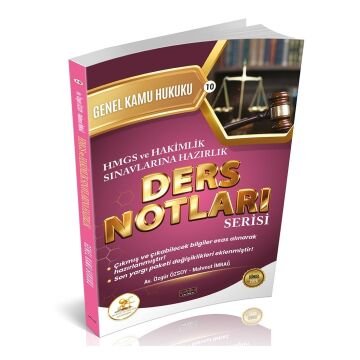 Savaş Yayınları HUKAL HMGS-HAKİMLİK Genel Kamu Hukuku Ders Notları
